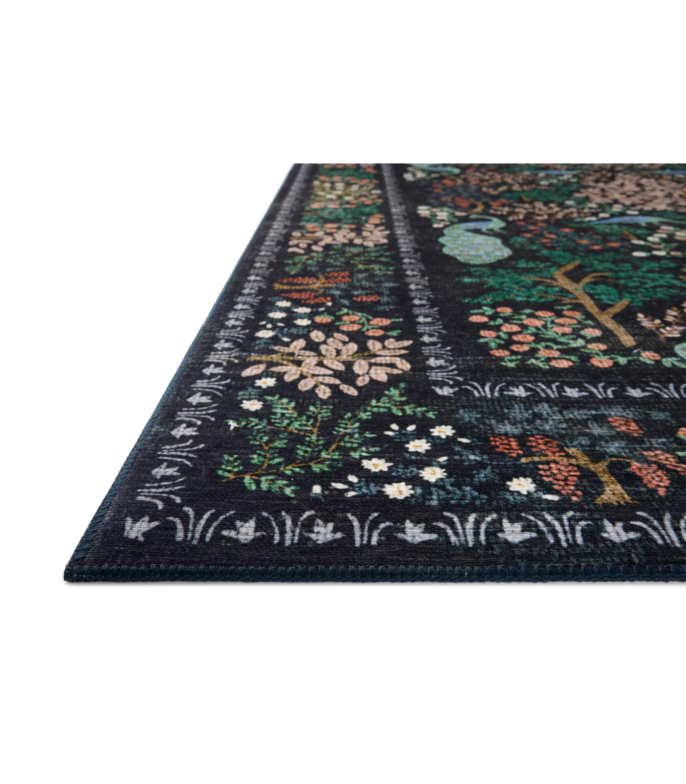 Alfombra Canopy 05 Charcoal Rifle Paper Co x Loloi (118X180)