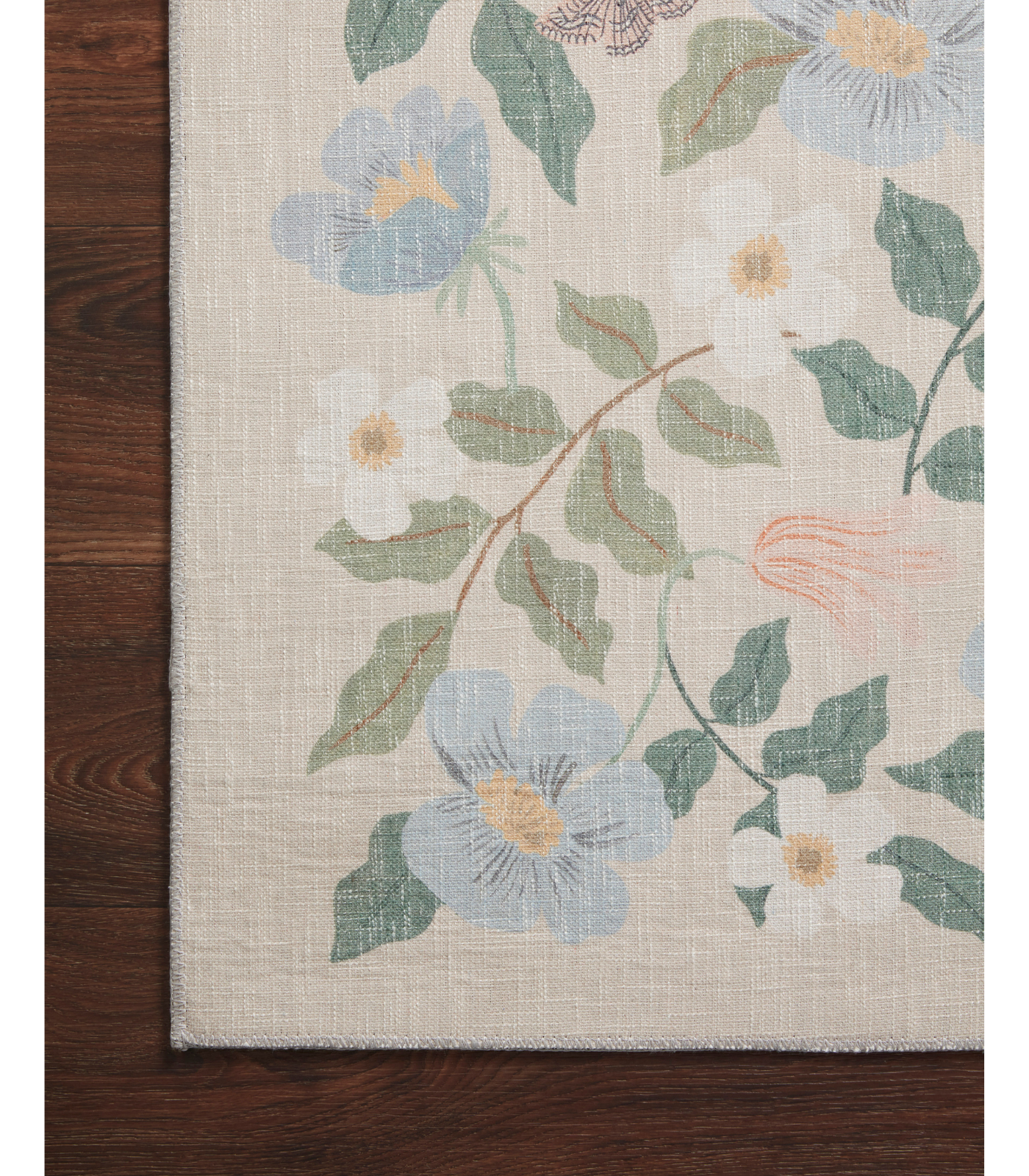 Alfombra Cotswolds 02 Primrose Sand Rifle Paper Co. × Loloi (107X169)