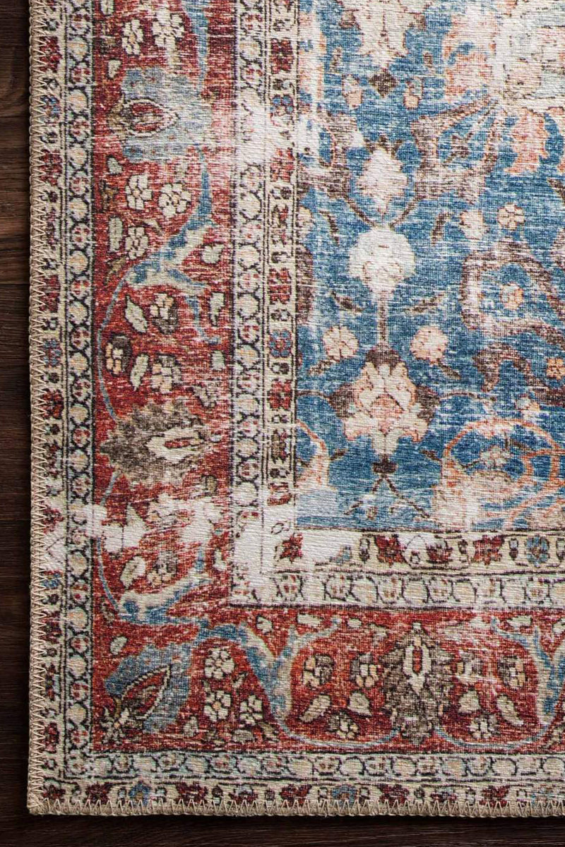 Alfombra Loren 01 Blue|Brick Loloi II (229x290)