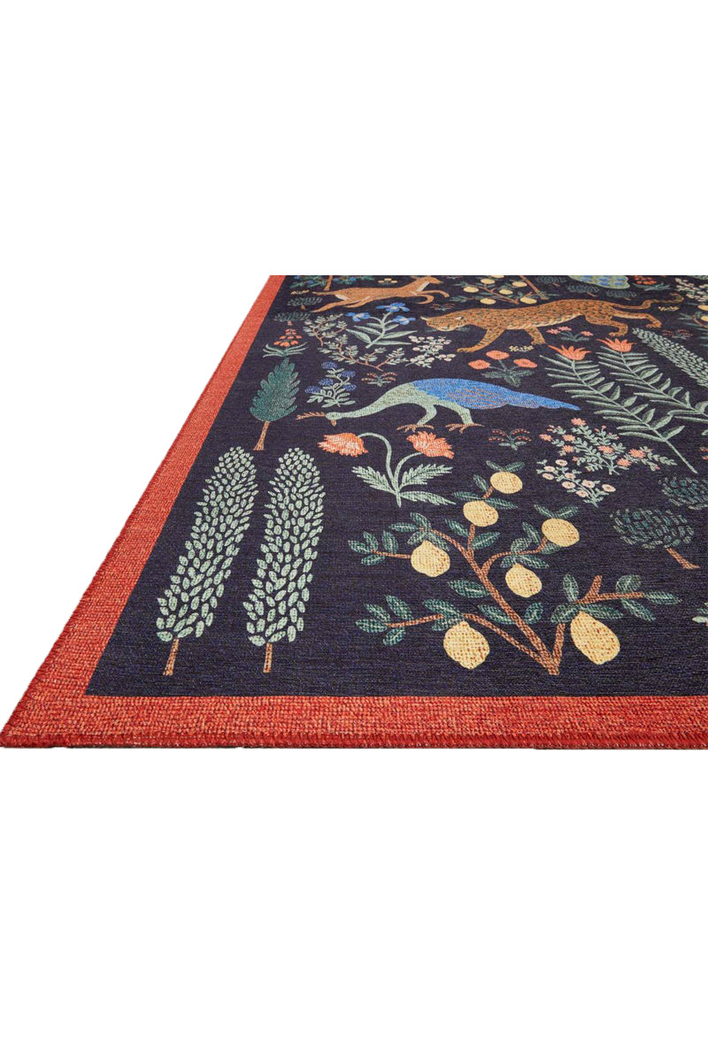 Alfombra Menagerie 01 Les Fauves Black Rifle Paper Co. × Loloi (153X229)