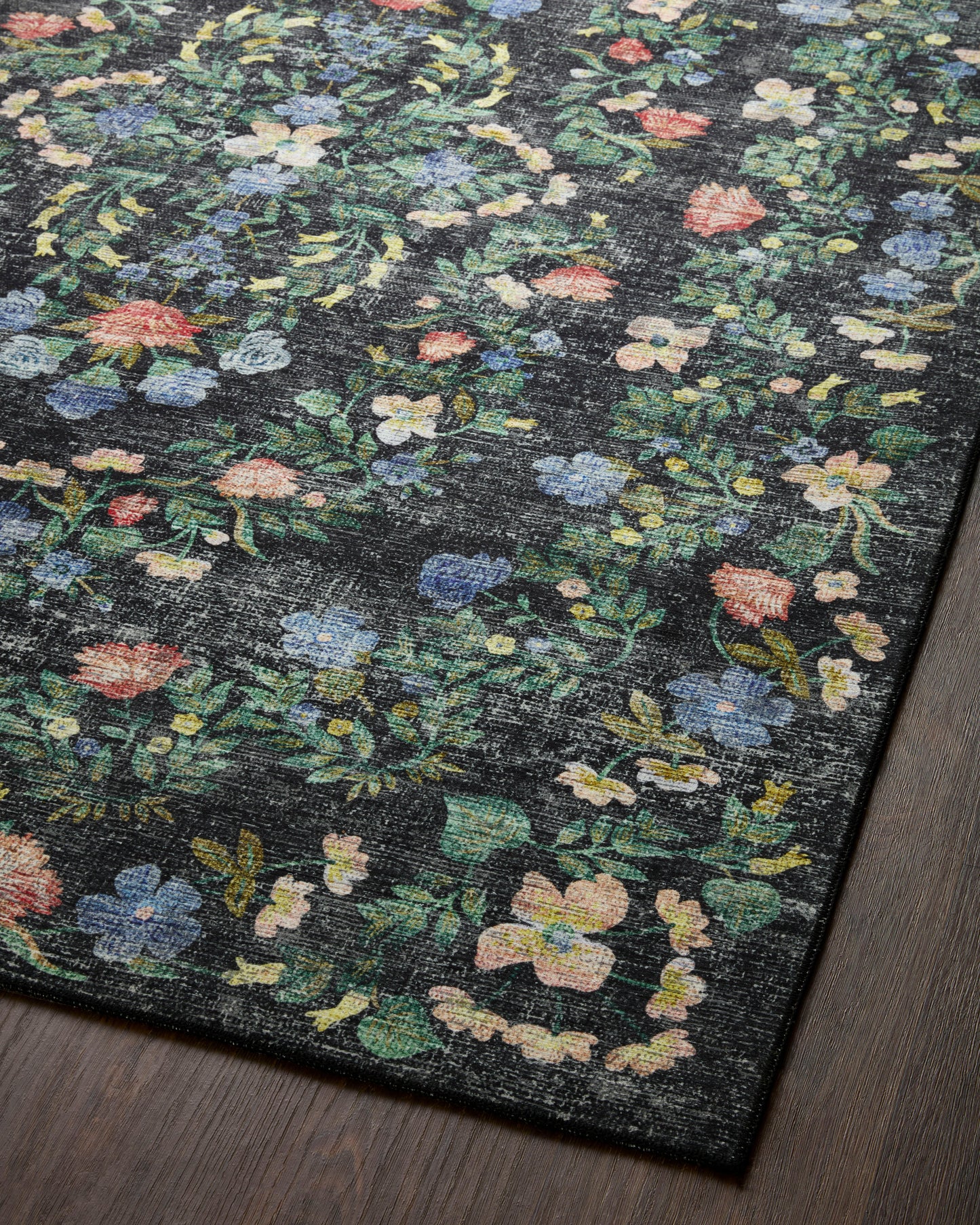 Alfombra Palais 05 Black Rifle Paper Co × Loloi (77x229) PASILLO