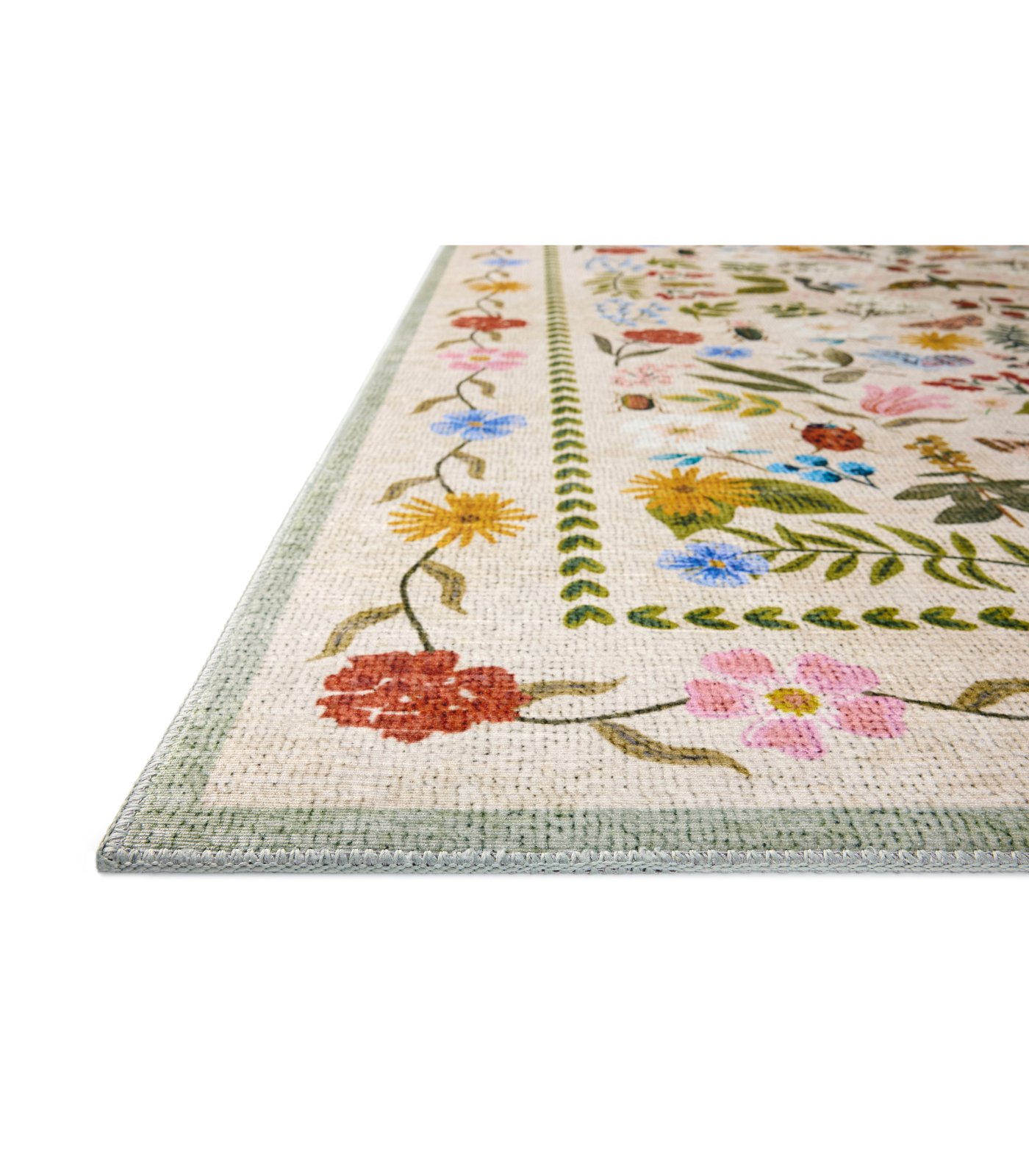 Alfombra Canopy 04 Cream Rifle Paper Co x Loloi (118X180)