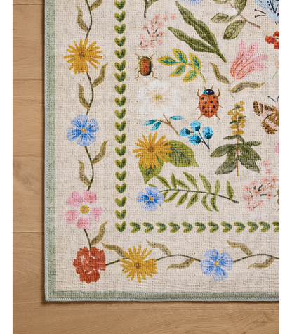 Alfombra Canopy 04 Cream Rifle Paper Co x Loloi (118X180)