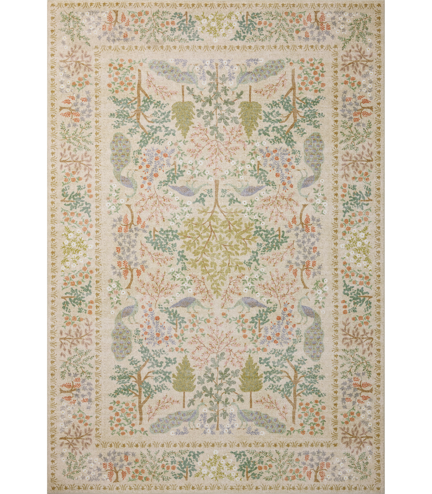 Alfombra Canopy 05 Cream Rifle Paper Co x Loloi (77X229)