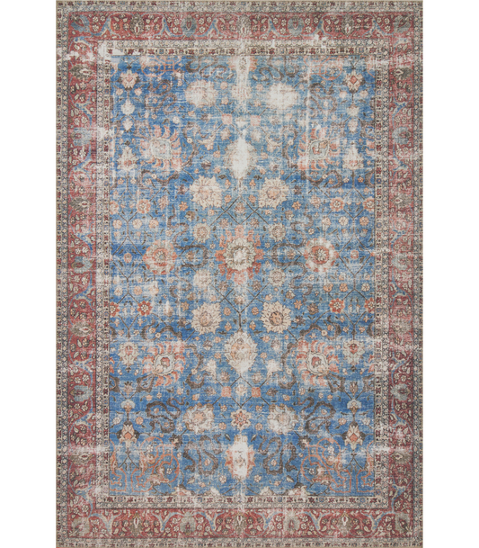 Alfombra Loren 01 Blue|Brick Loloi II (229x290)