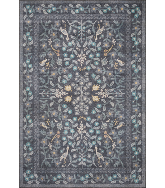 Alfombra Maison 01 Nightingale Black Rifle Paper Co. × Loloi (229X290)