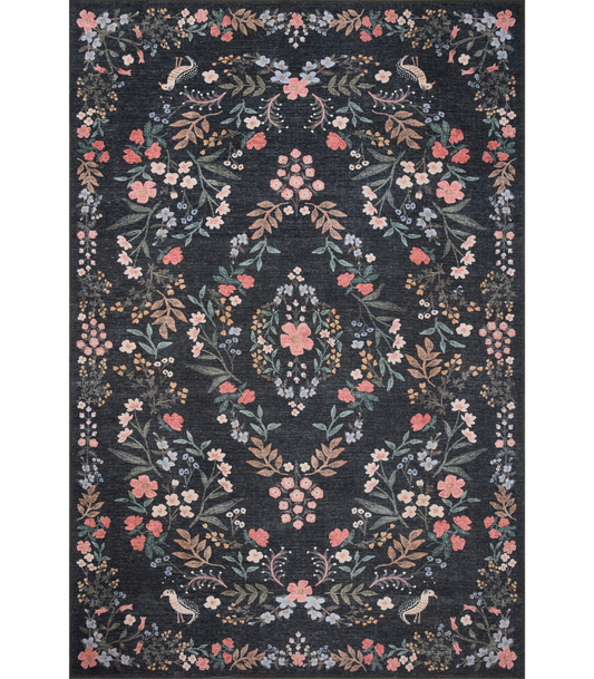 Alfombra Maison 04 Tuileries Black Rifle Paper Co. × Loloi (115X169)