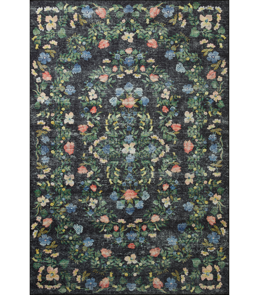 Alfombra Palais 05 Black Rifle Paper Co × Loloi (115X176)