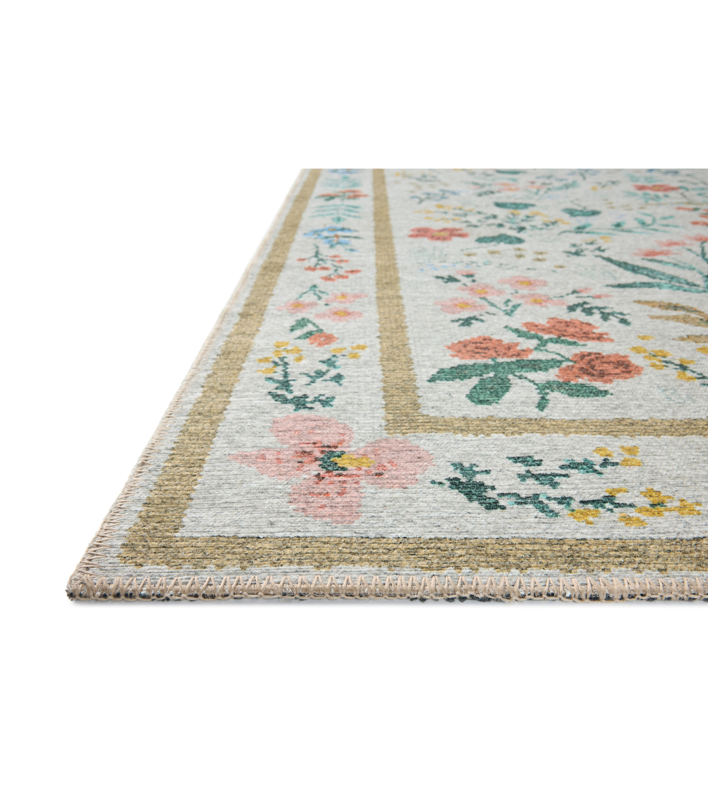 Alfombra Wildwood 01 Cream Rifle Paper Co x Loloi (229X290)