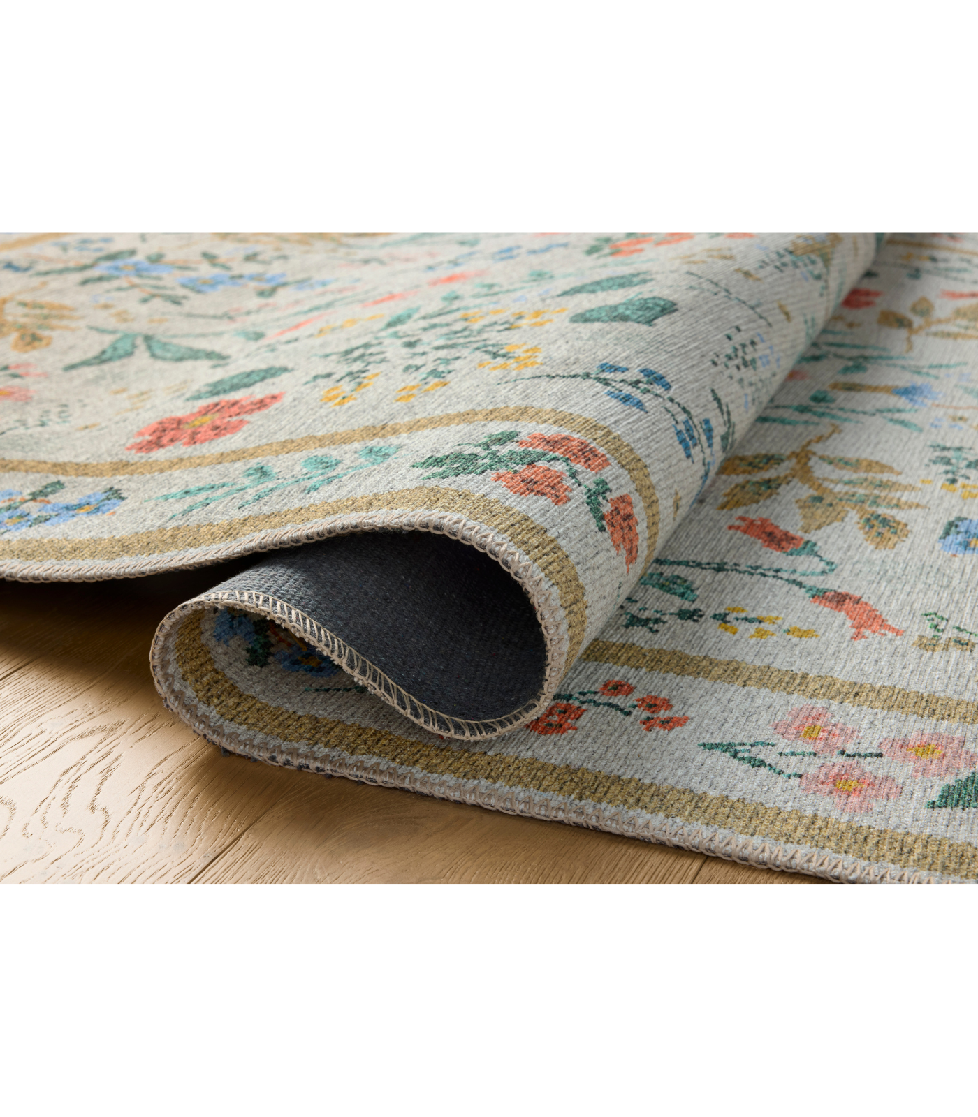 Alfombra Wildwood 01 Cream Rifle Paper Co x Loloi (229X290)