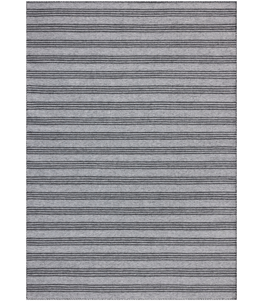 Alfombra Charlie 01 Dove|Charcoal  by Magnolia Home - Recycled bottles Terraza (153x229)