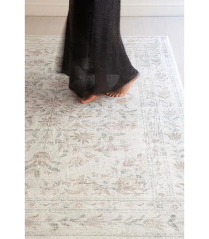 Alfombra Courtyard 01 Yellow Multi Rifle Paper Co. X Loloi (153X229)