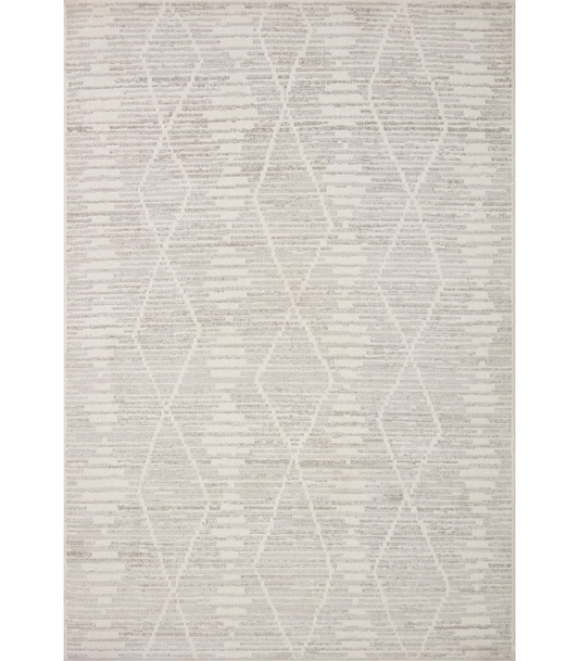 Alfombra Kamala 02 Ivory | Silver (161X236)