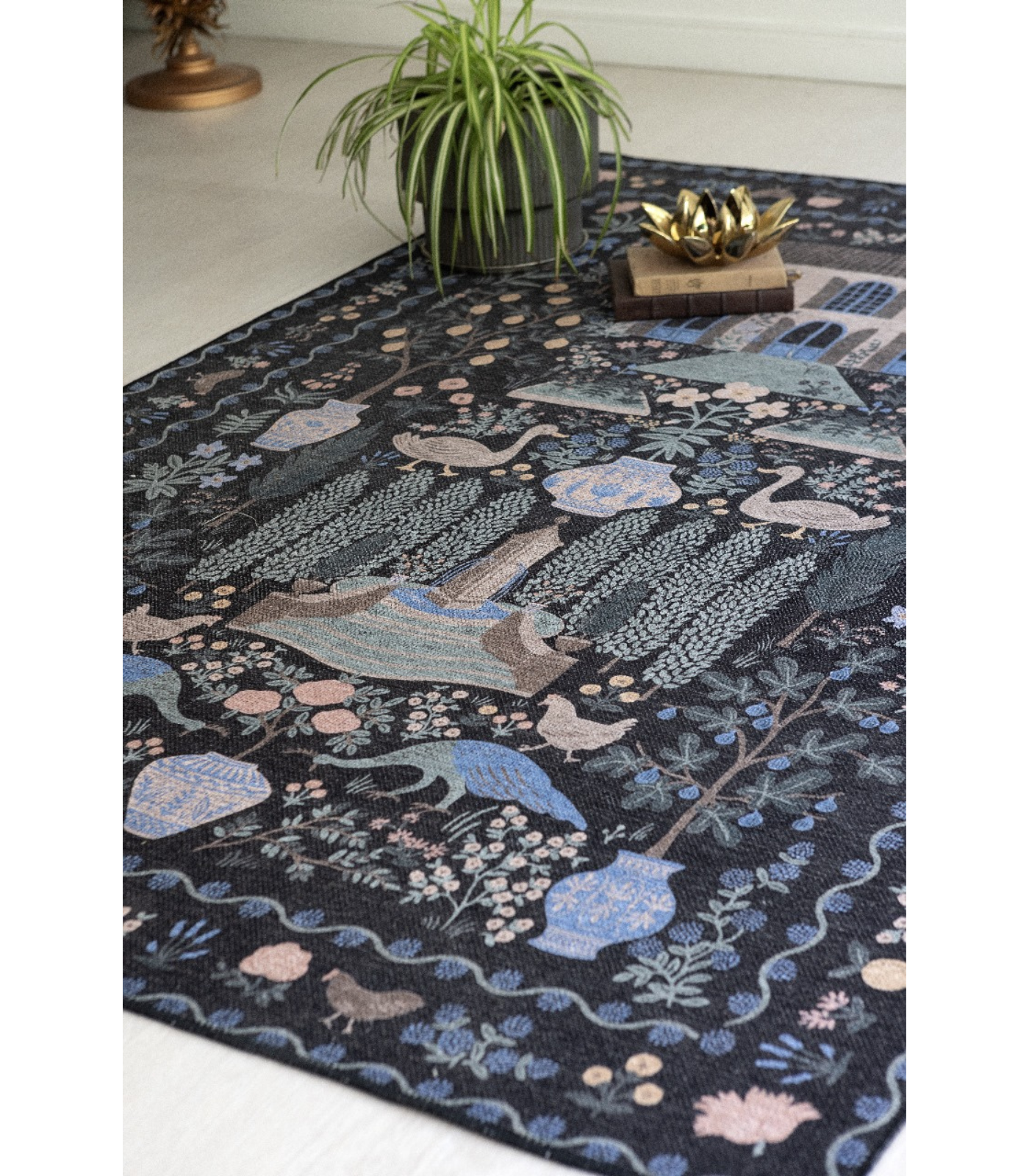 Alfombra Menagerie 03 Camont Black Rifle Paper Co. × Loloi (115X176)